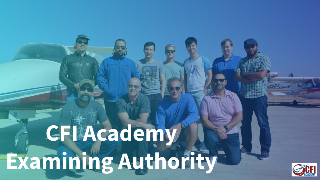 CFI Academy FAA Part 141 Examining Authority approval